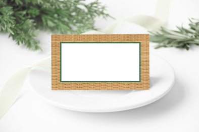 Wicker Place Cards