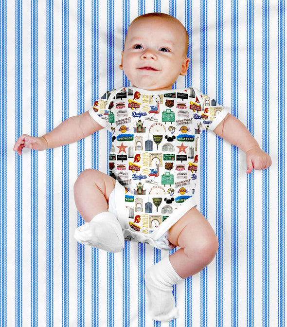 Iconic Los Angeles Baby Onesie Bodysuit