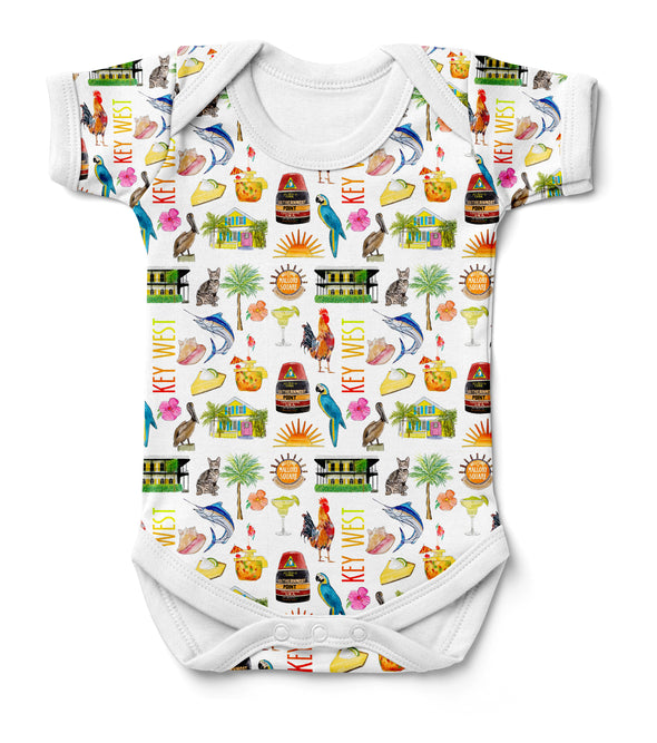 Iconic Key West Baby Onesie Bodysuit