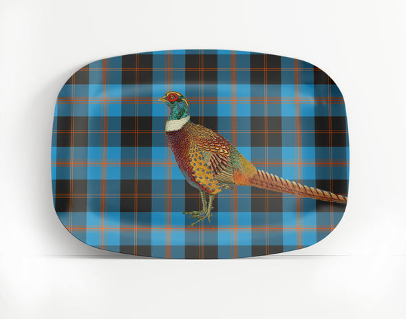 Angus Tartan Pheasant Thermosaf Platter