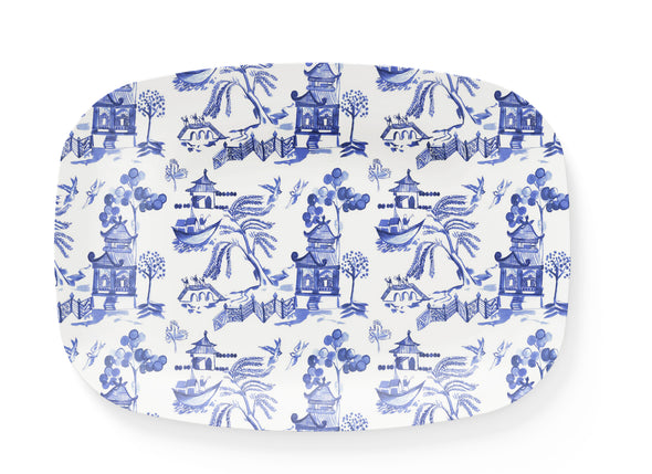 Blue Willow Thermosaf Platter