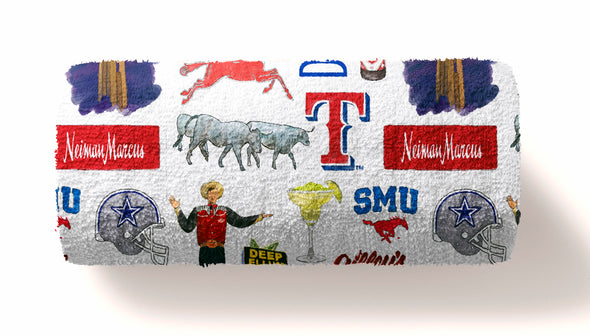 Iconic Dallas Texas Towel