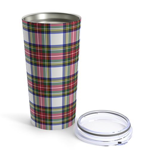 Dress Stewart Tartan Plaid 20 ounce Stainless Steel Hot/Cold Cup